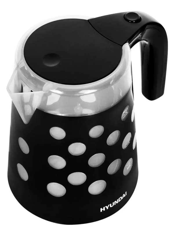 Чайник HYK-G2012 1,7л 2000Вт черный (пластик)