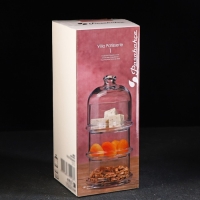 Набор ёмкостей стеклянных с крышкой Villa Patisserie, одна ёмкость 500 мл, 3 шт