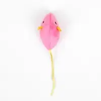 Игрушка для кошек "Мышь с кошачьей мятой", 5 см, розовая