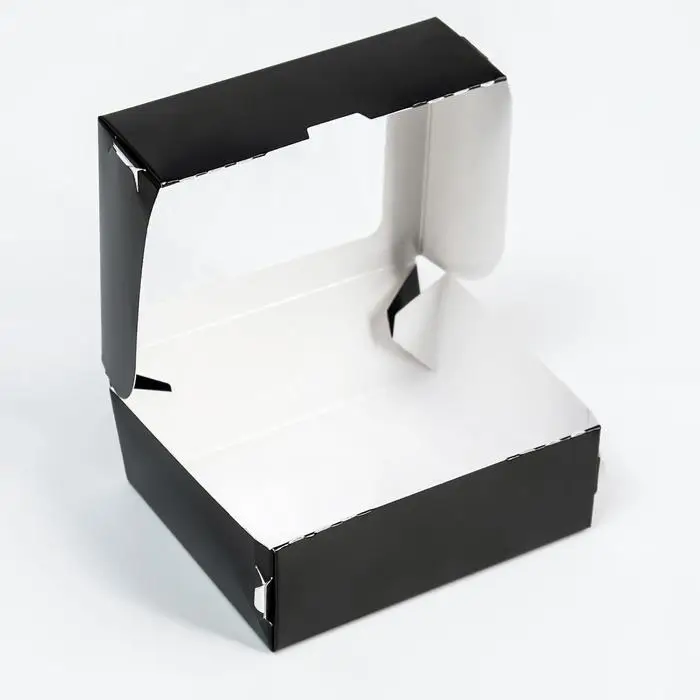 Контейнер на вынос, чёрный, 10&times;8&times;3.5 см