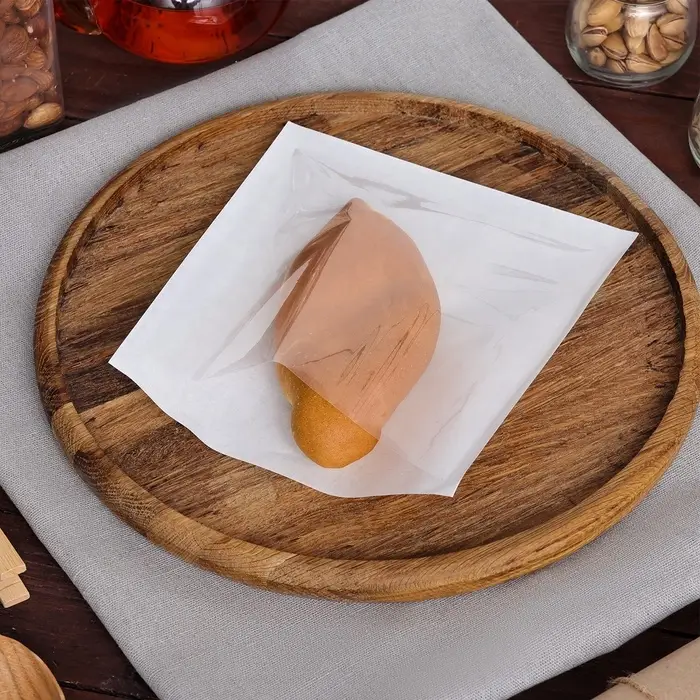 Пакет для выпечки с окном, белый, 18&times;19 см