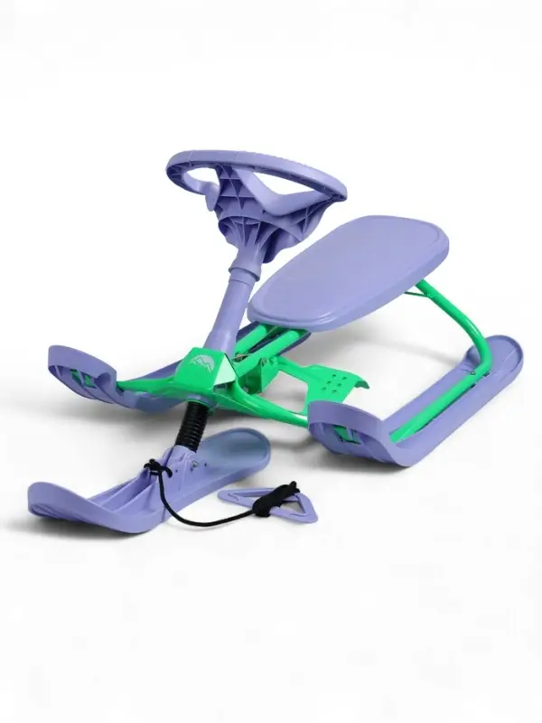 Снегокат, мятный, сиреневый, ТСП/МС Nika Kids