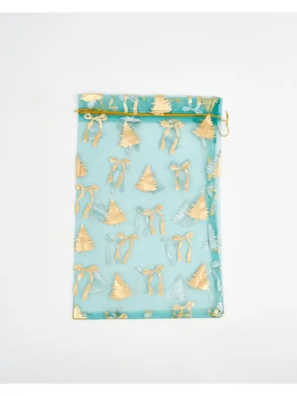 Мешочек подарочный органза &laquo;Новогоднее настроение&raquo;, 20 &times; 30 см