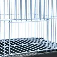 Клетка усиленная для джунгарских хомяков 21 х 16 х19 см, серая