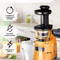 Шнековая соковыжималка электрическая КТ-1160 - 150 Вт
