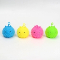 Ёжка &laquo;Котик&raquo; световой, цвета МИКС