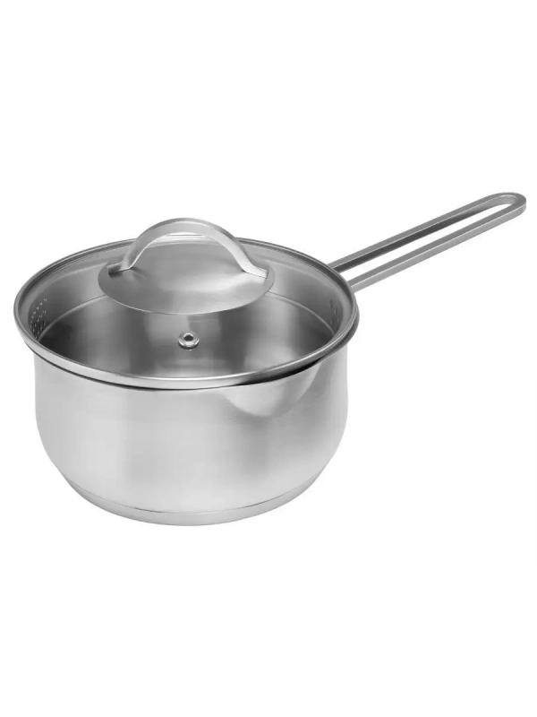 Ковш сотейник 1,5 л кухонный Solid-16SP с крышкой и носиком