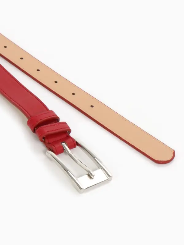 Ремень жен 05-01-02-01, Март2505, 2,7*0,3*110 см, без винта, пряж металл, 1 прокол,