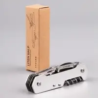 Туристический нож Liten Halp, серебристый