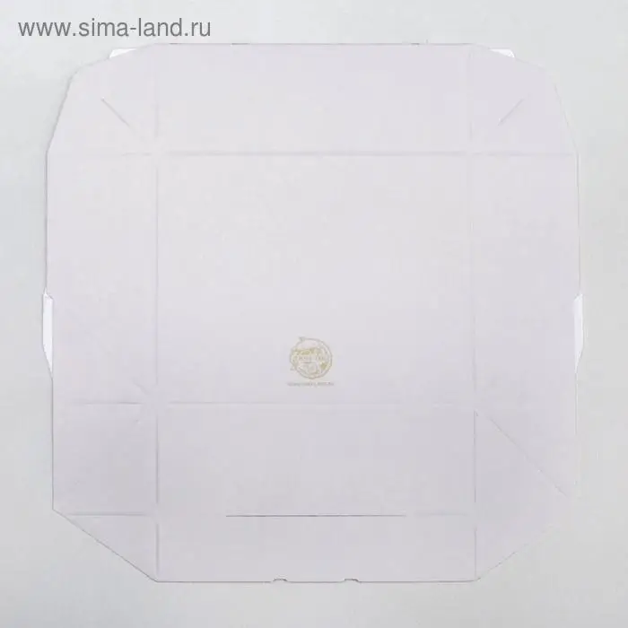 Кондитерская упаковка, коробка с ламинацией &laquo;Flowers&raquo;, 10 х 8 х 3.5 см