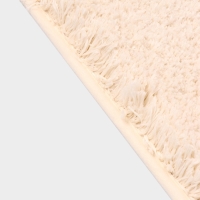 Коврик для дома Доляна, 60&times;40 см серо-бежевый, полиэстер