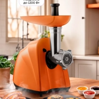 Мясорубка электрическая с насадками КТ-2123 - 1000-1200 Вт