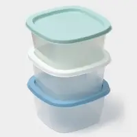 Контейнер пищевой SparkPlast BioFresh, 500 мл, пластик, прозрачный, крышка микс