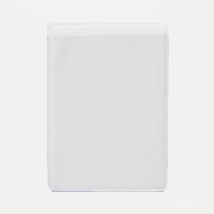 Обложка для проездного, пропуска, цвет бордовый