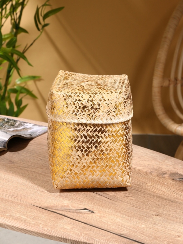 Корзинка плетеная "Аварис" 17х17х25 см