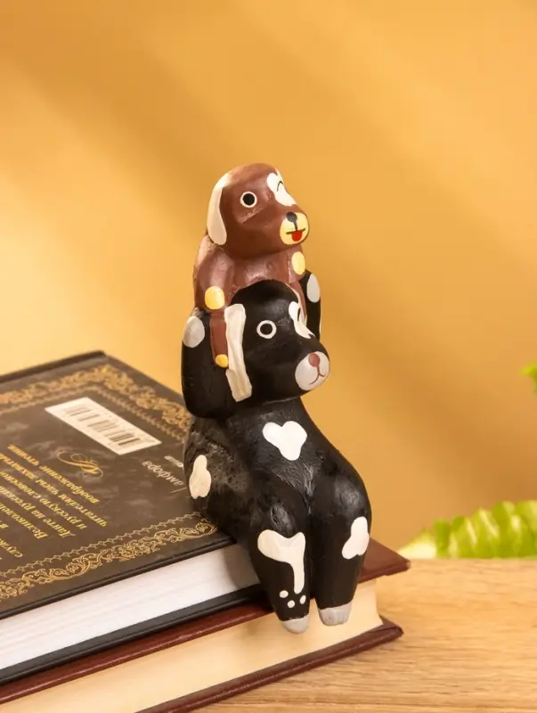 Сувенир &laquo;Пёс с щенком&raquo;, 4.5&times;4&times;11 см, дерево