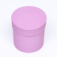 Набор круглых подарочных коробок 5 в 1 &laquo;Пудра&raquo;, 20 &times; 20 &times; 20‒13,5 &times; 13,5 &times; 13,5 см