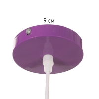 Светильник Edward 1х40Вт Е27 пр-1м темно-фиолетовый 25х21,5х18см