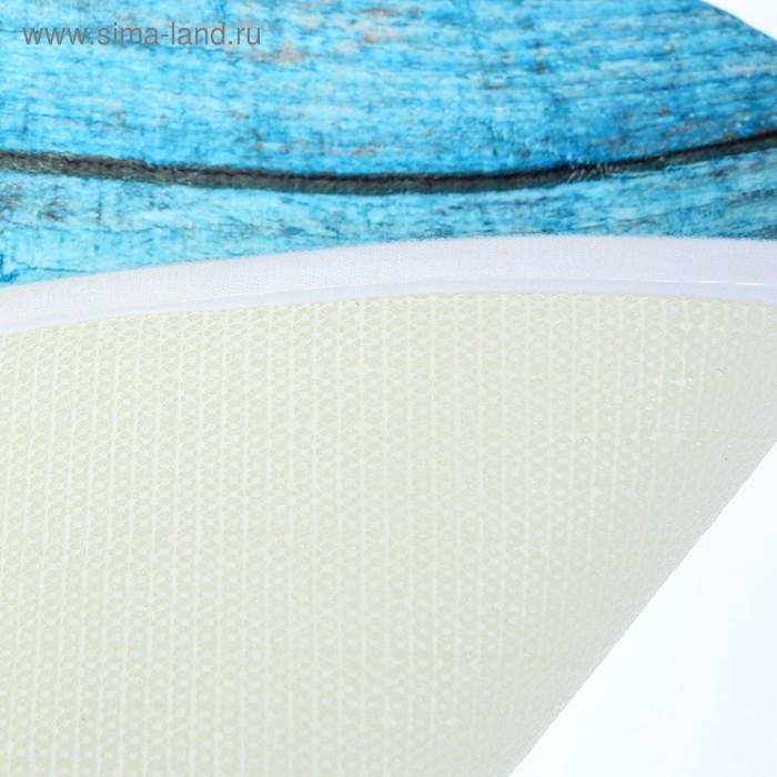 Набор ковриков для ванной и туалета Доляна &laquo;Морские звёзды&raquo;, 3 шт: 35&times;39, 40&times;50, 45&times;75 см