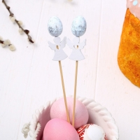 Набор пасхальных топперов &laquo;Ангелочки&raquo;, 2 шт., МИКС