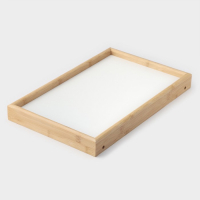 Поднос для завтрака с ножками Доляна, 46,5&times;25 см, бамбук