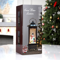 Светодиодная фигура &laquo;Ребёнок у ёлки&raquo; 10 &times; 27 &times; 10 см, пластик, батарейки ААх3 (не в комплекте), свечение тёплое белое