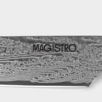 Нож овощной Magistro &laquo;Ортего&raquo;, длина лезвия 12,7 см, дамасская сталь AUS-10