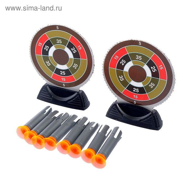 Автомат &laquo;М-16&raquo;, с мишенями, стреляет присосками