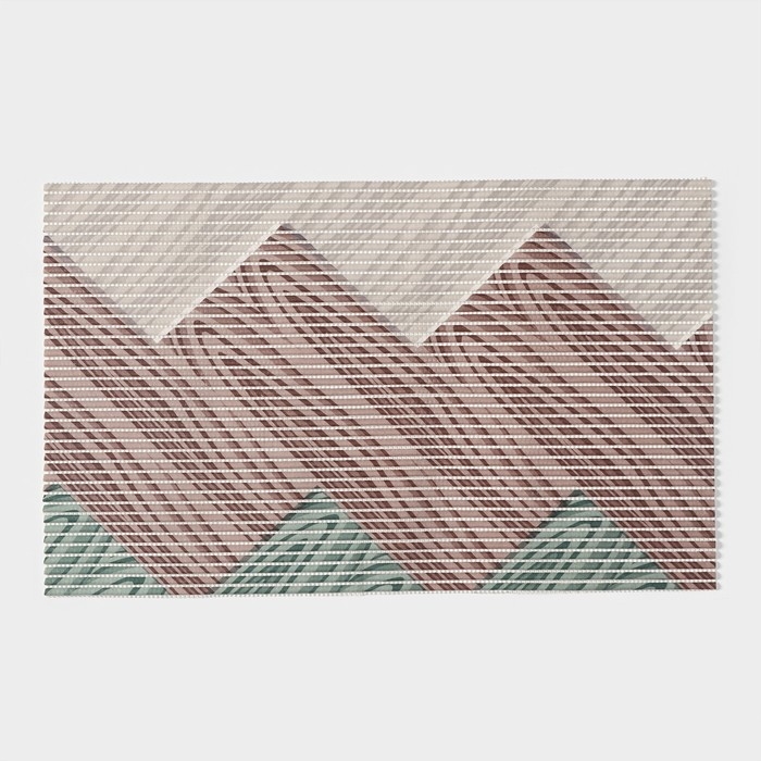 Коврик для дома Доляна &laquo;Трио&raquo;, 40&times;65 см