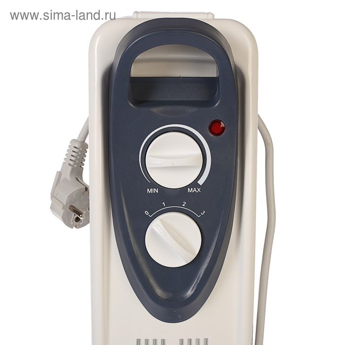 Обогреватель ENGY EN-2207 Modern, масляный, 1500 Вт, 7 секций, белый