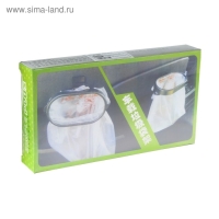 Держатель мусорного пакета в салон авто, 16.5&times;9 см, черный