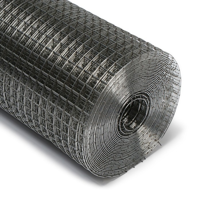 Сетка оцинкованная, сварная, 10 &times; 1 м, ячейка 12,5 &times; 12,5 мм, d = 1 мм, Greengo