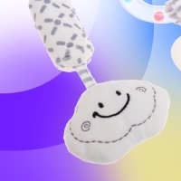 Подвеска на кроватку и коляску &laquo;Котик&raquo;, музыкальная, свет