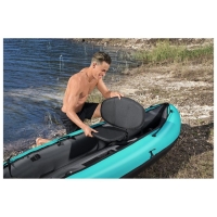 Байдарка Bestway Hydro-Force, 280&times;86 см, комплект: 1 весло, ручной насос, 2 съёмных ребра, 1 сиденье, 1 сумка, ремкомплект, 65118