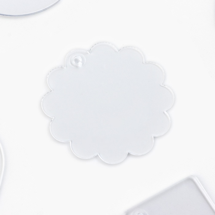 Большой набор для создания акриловых брелоков с наклейками