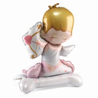 Шар фольгированный 48" &laquo;Купидон&raquo;, на подставке, под воздух