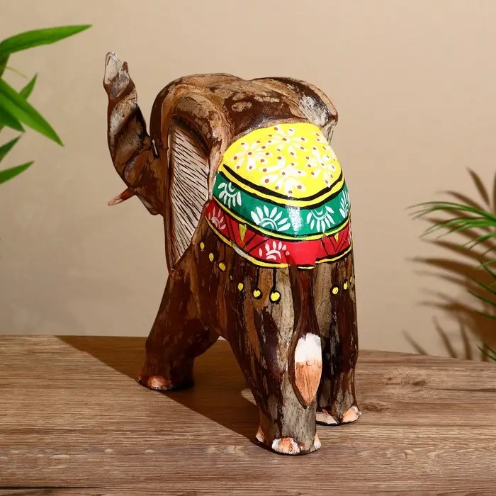 Сувенир "Слон" албезия 26х10х24 см