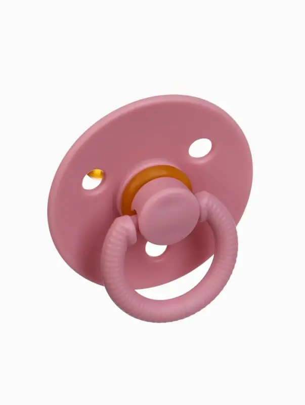 Соска - пустышка классическая, латекс, цв.пыльно-розовый, в контейнере, от 0 мес., M&B