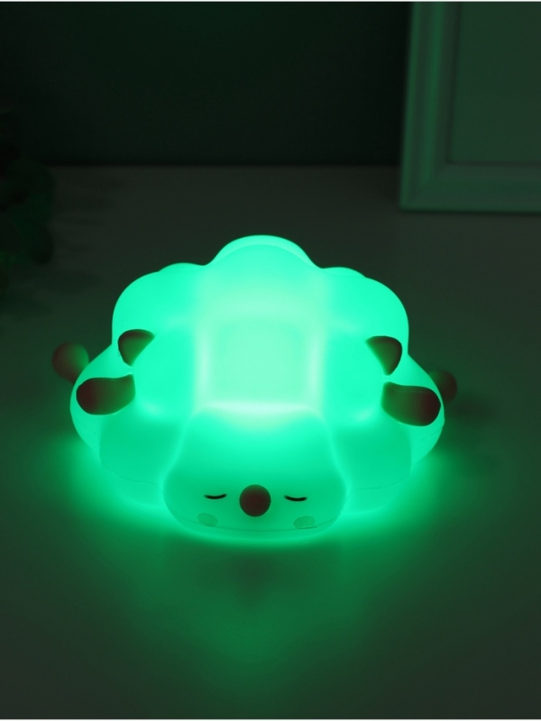 Ночник антистресс "Барашек" 2Вт LED RGB USB 13,8х16,5х8см