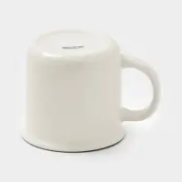 Кружка новогодняя Доляна &laquo;Елочка&raquo;, фарфор, белая