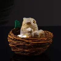 Фигура "Совушки в гнезде" 7.5х10х9.2 см