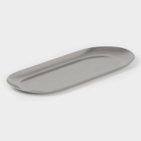 Тарелка овальная 26,2х11х1,5см, 201 сталь