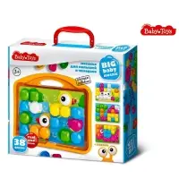 Мозаика для малышей в чемодане &laquo;Утята&raquo; d = 4,5 см, 38 элементов