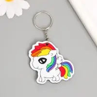 Брелок EVA "Маленький единорожек" МИКС 6,5х5,5 см