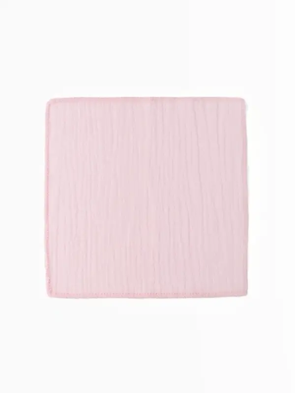 Набор платочков Крошка Я Сolored hearts (вид 1) 20*20 см-5 шт, муслин, 100 % хлопок