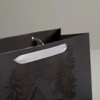 Пакет подарочный новогодний ламинированный &laquo;Лесная опушка&raquo;, ML 27 х 23 х 11,5 см