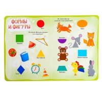 Книга картонная с окошками &laquo;Цвета и формы&raquo; 10 стр.