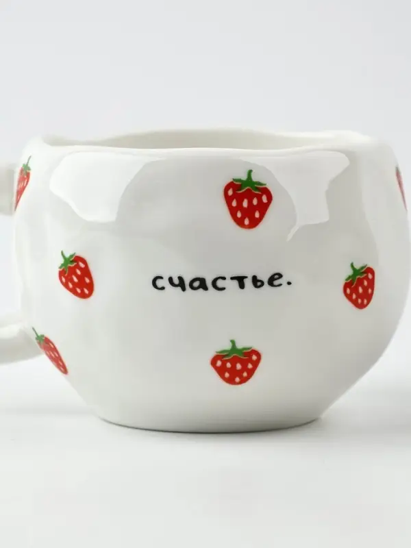 Чайная пара &laquo;Клубничка&raquo;, 300 мл