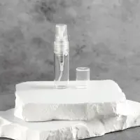 Флакон стеклянный для парфюма, с распылителем, 3 мл, прозрачный