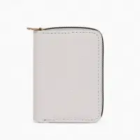 Кошелек жен 07-01-01 Июнь2526, 13*2*9 см, 2 отд+отд/молн, д/карт, белый